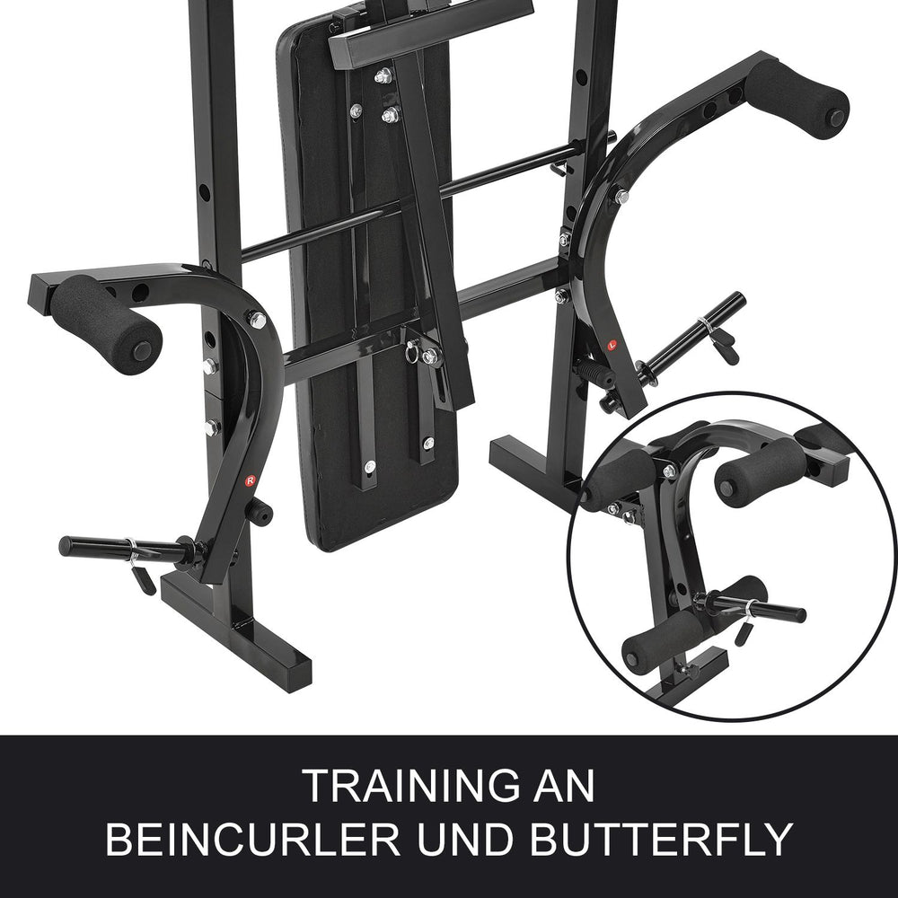 Hantelbank ProfiGym 1000 mit Hantelset