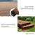 WPC Terrassendielen in Teak