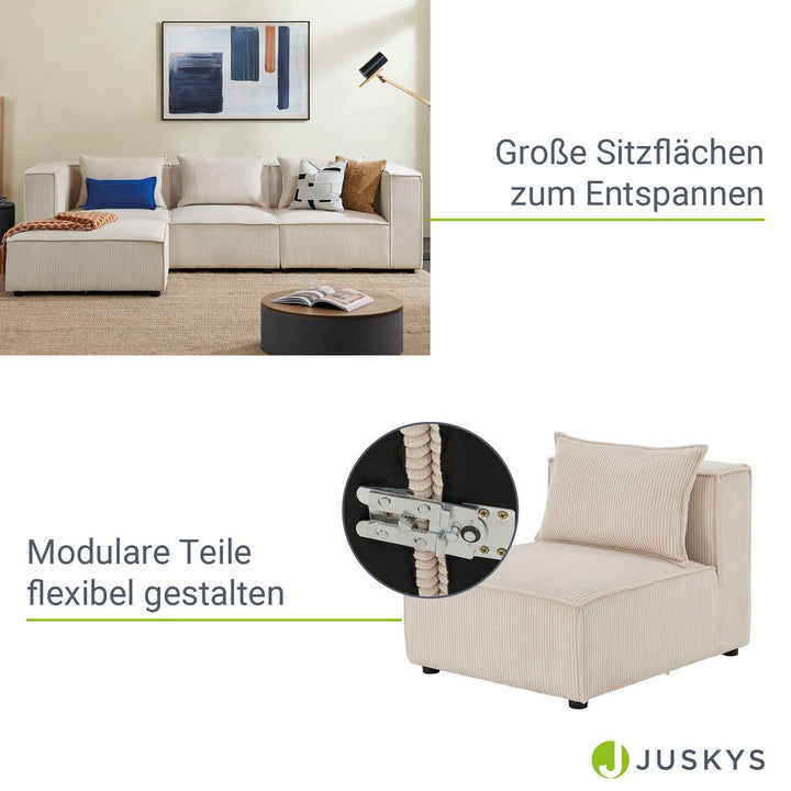 Modulares Sofa Domas - Variantenauswahl