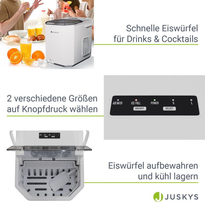 Eiswürfelmaschine mit Selbstreinigung IceOracle