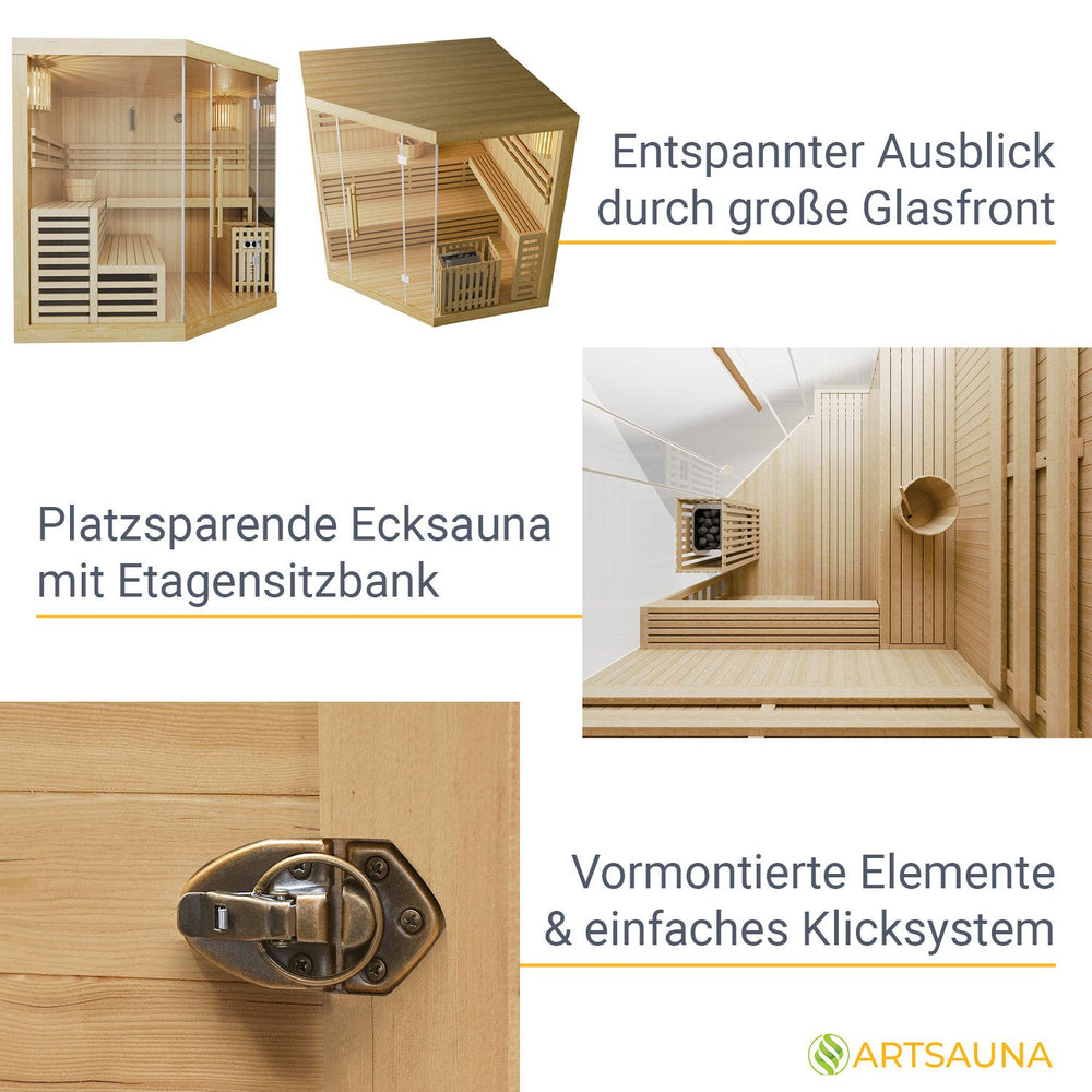 Indoor Sauna Espoo 200 Premium