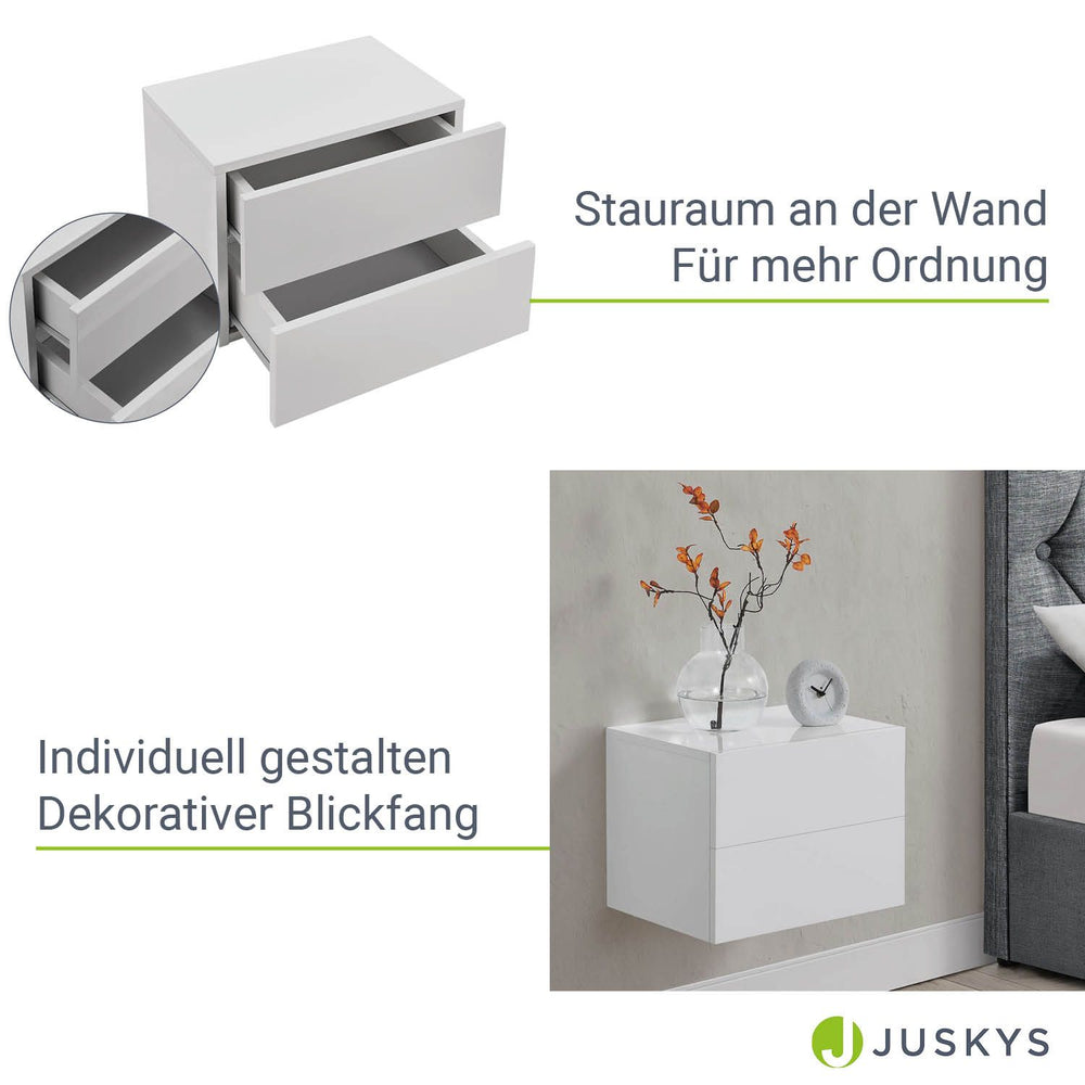 Wandschrank Nachttisch hängend