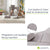 Kindersofa Kayo mit Cord Bezug & Kissen