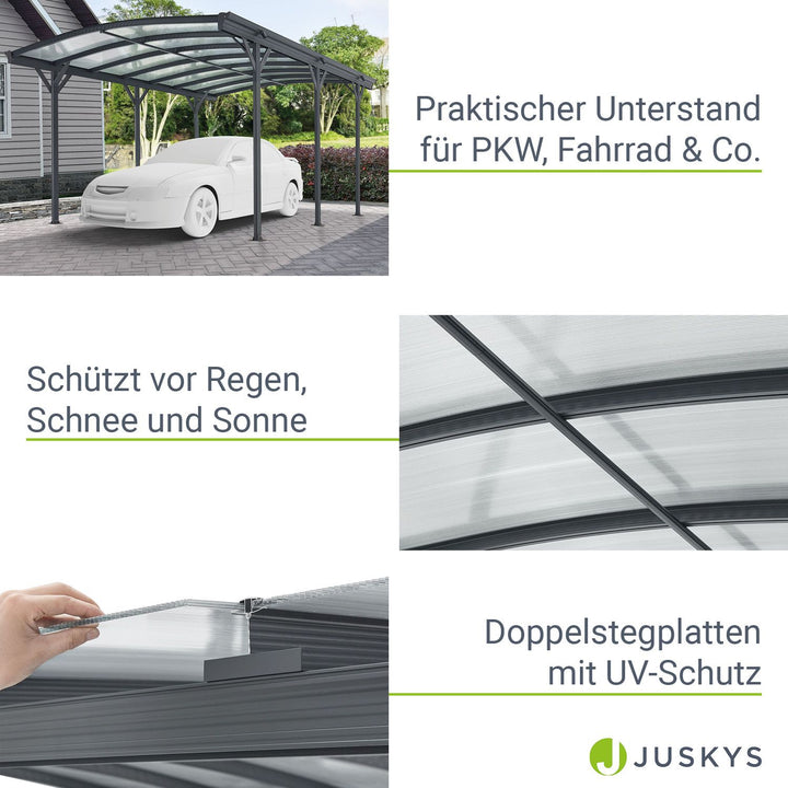 Carport 5x3 m - diverse Modelle