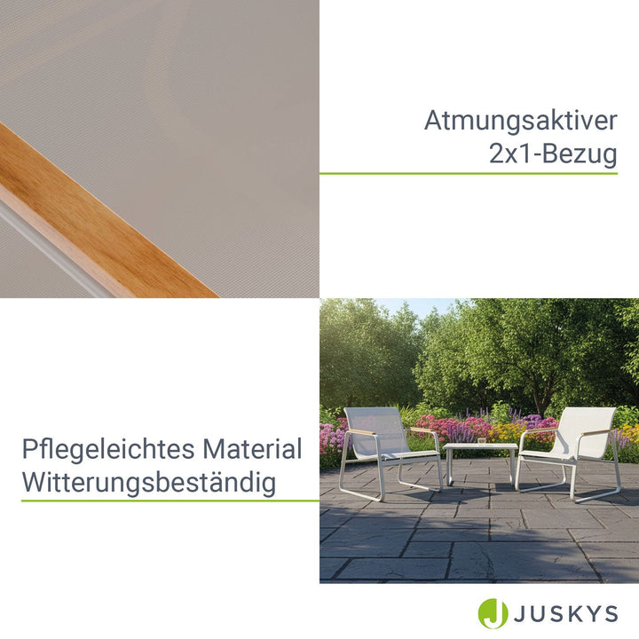 Gartenmöbelset Genua 4-teilig