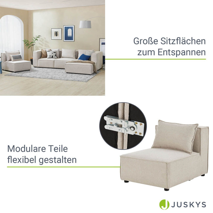 Modulares Sofa Domas XL - 4 Sitzer