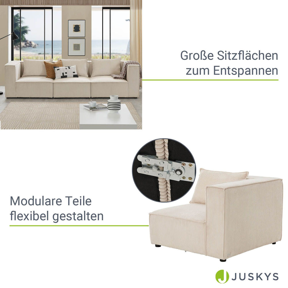 Modulares Sofa Domas M - 3 Sitzer