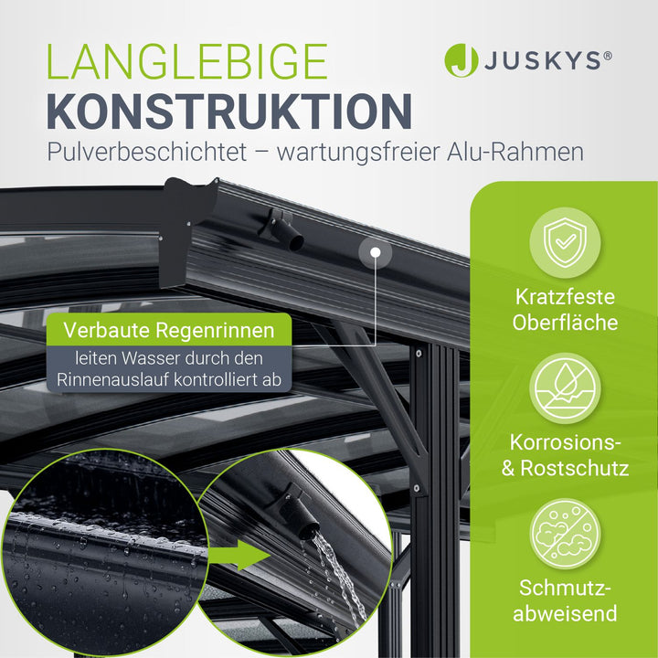 Carport 5x3 m - diverse Modelle