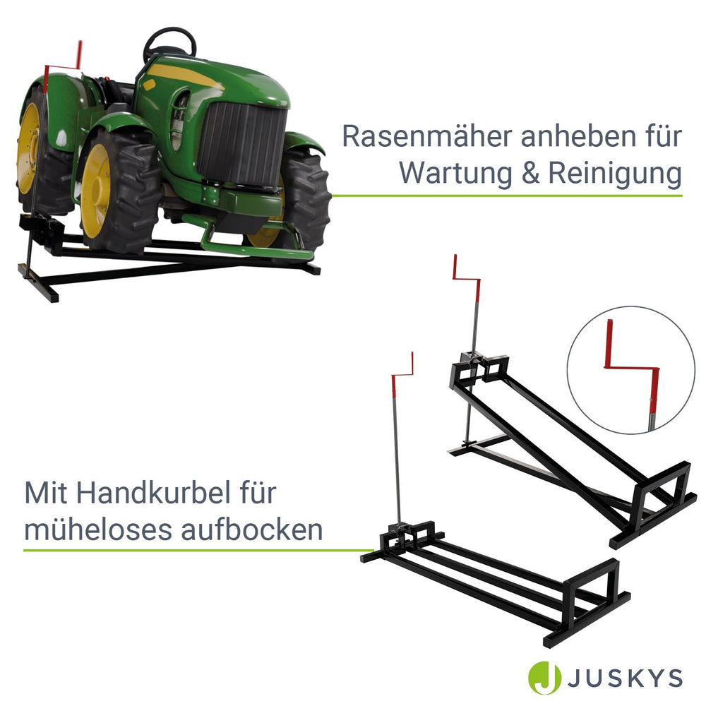 Rasentraktorheber bis 400 kg