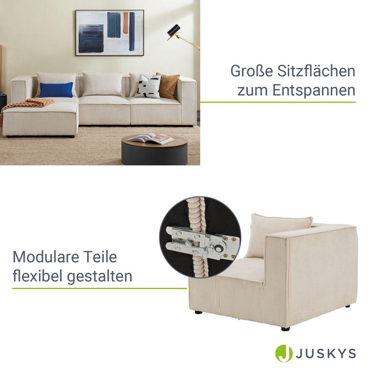 Modulares Sofa Domas - Variantenauswahl