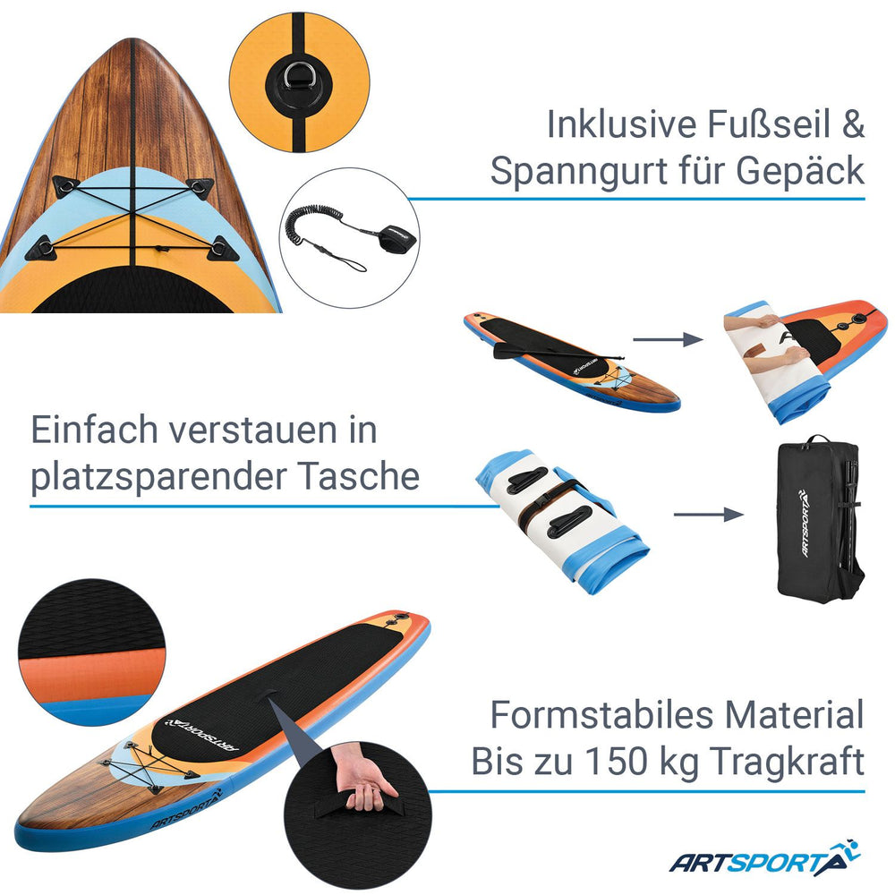 Stand Up Paddling Board - Komplett Set