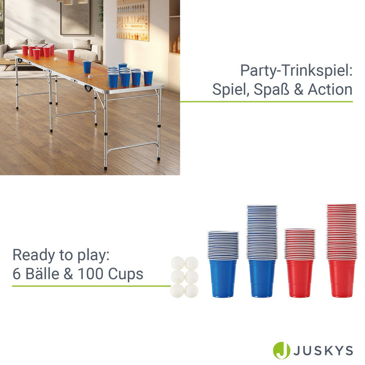 Beer Pong Tisch - diverse Designs