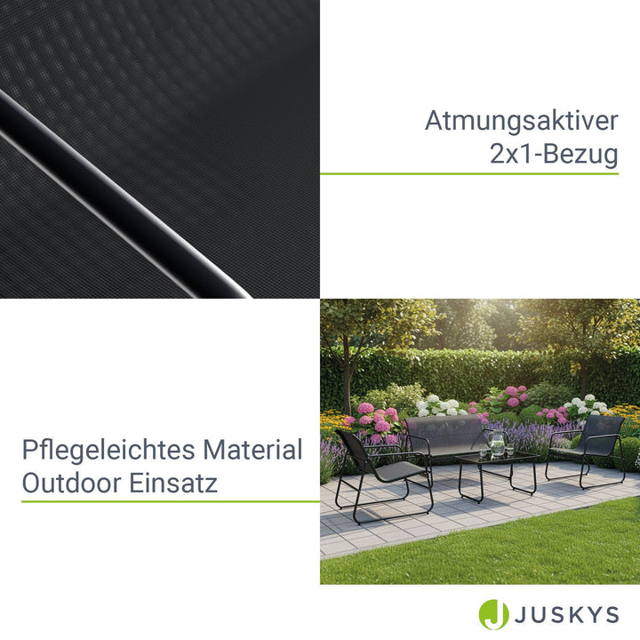 Gartenmöbelset Genua 4-teilig