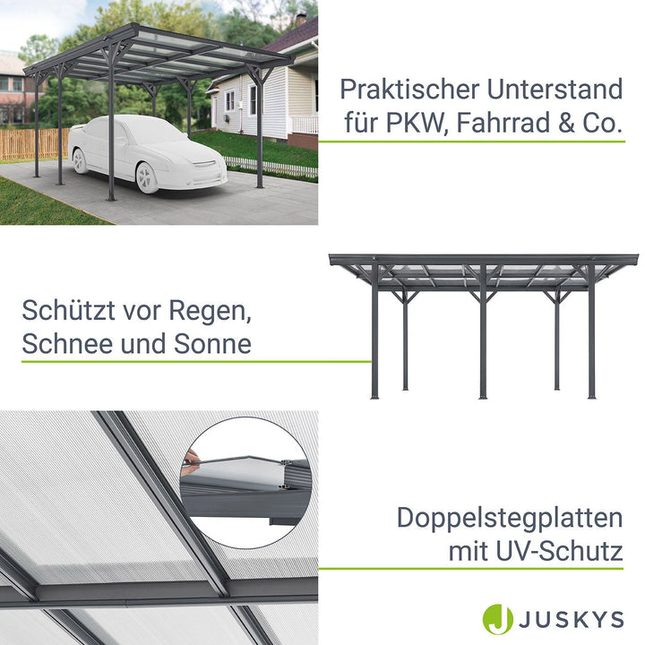 Carport 5x3 m - diverse Modelle