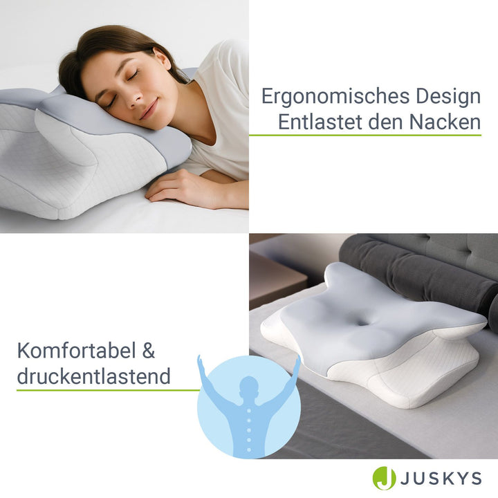 Nackenkissen orthopädisch aus Memory Foam