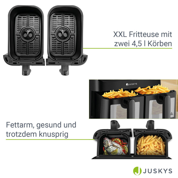 Heißluftfritteuse 9 L