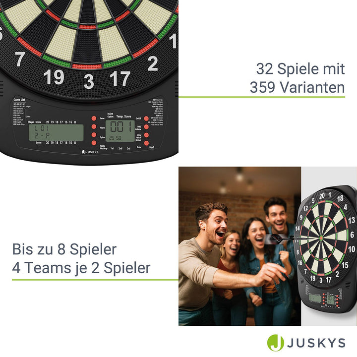 Elektronische Dartscheibe