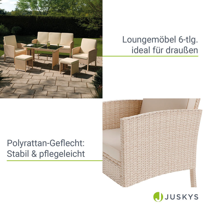 Polyrattan Sitzgruppe Turin