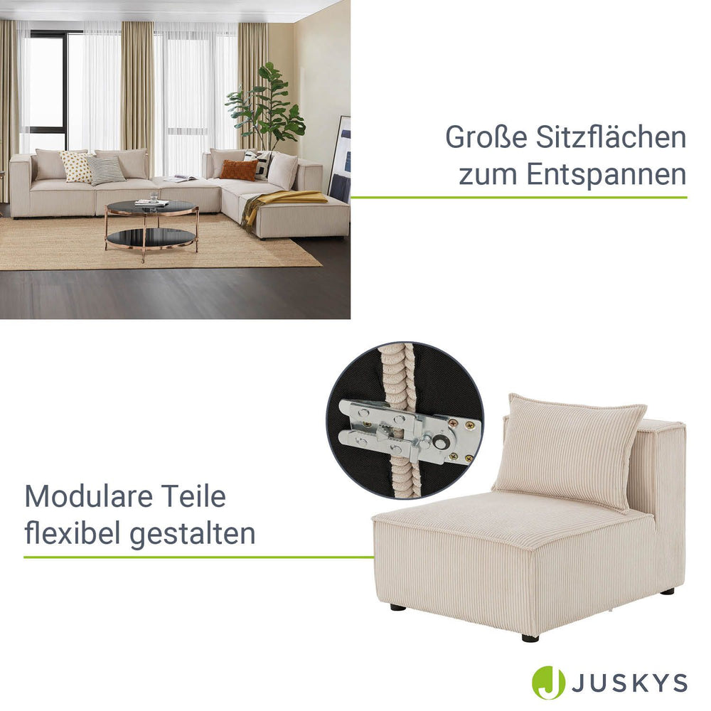 Modulares Sofa Domas XXL - Wohnlandschaft