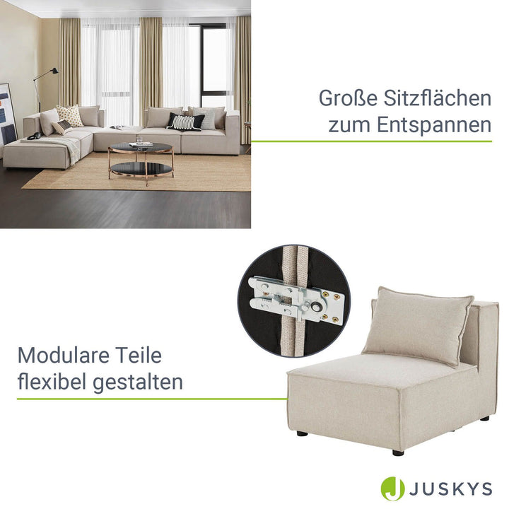 Modulares Sofa Domas XXL - Wohnlandschaft