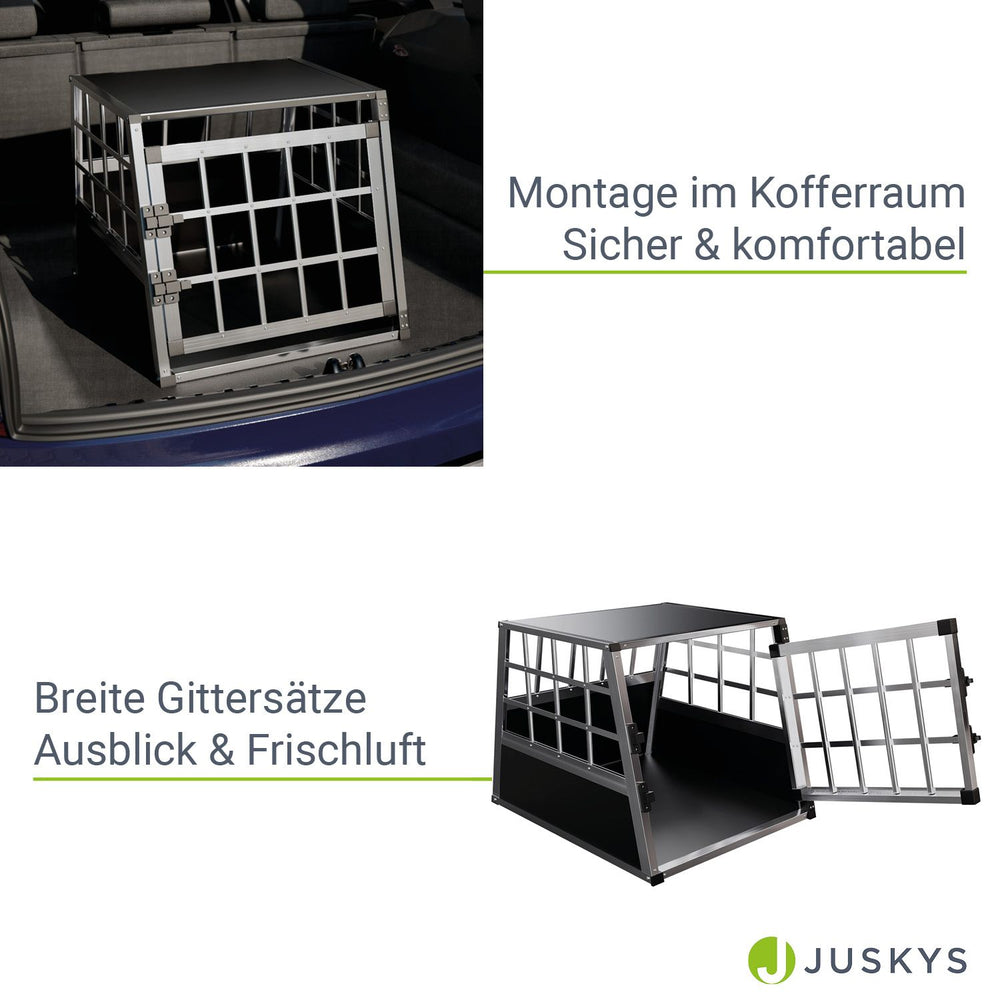 Aluminium Hundetransportbox
