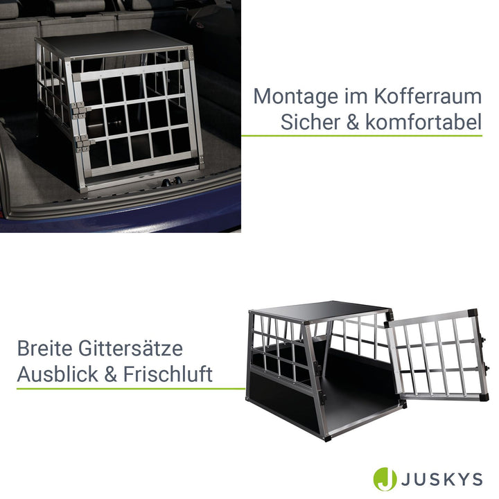 Aluminium Hundetransportbox