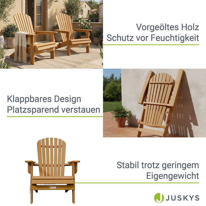 Gartenliegestuhl klappbar Korfu