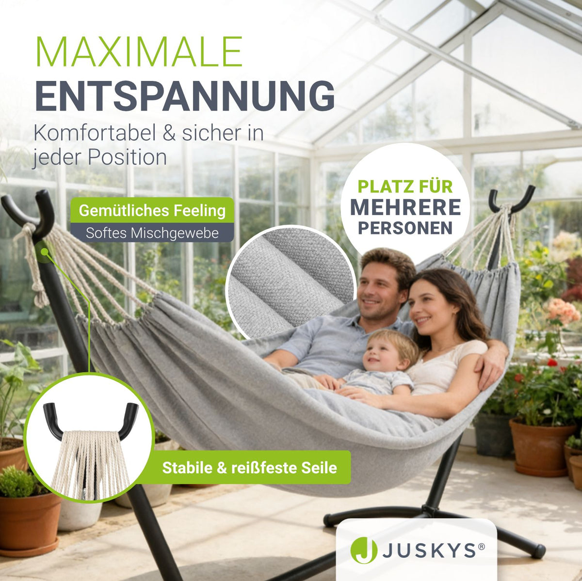 Hängematte Paya wetterfest für Garten & Balkon