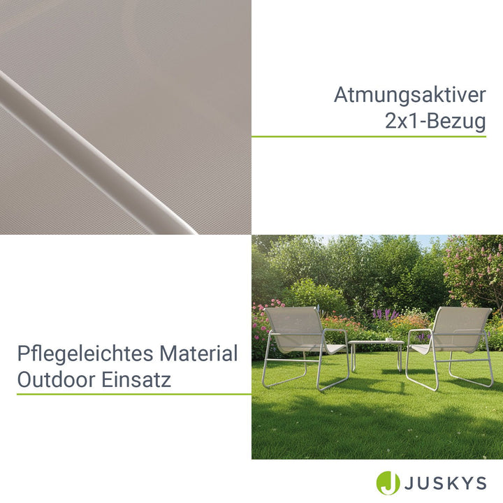 Gartenmöbelset Genua 4-teilig