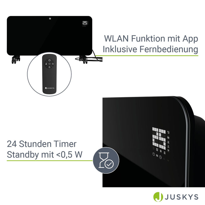 Infrarotheizung mit bis zu 2000 W