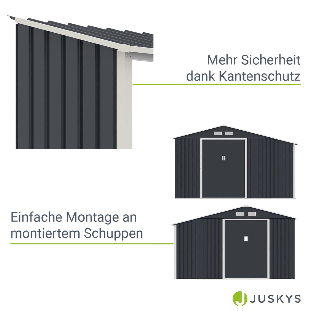 Holzunterstand Anbau M Links/Rechts