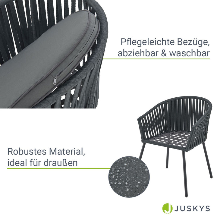 2er-Set Rope Stühle