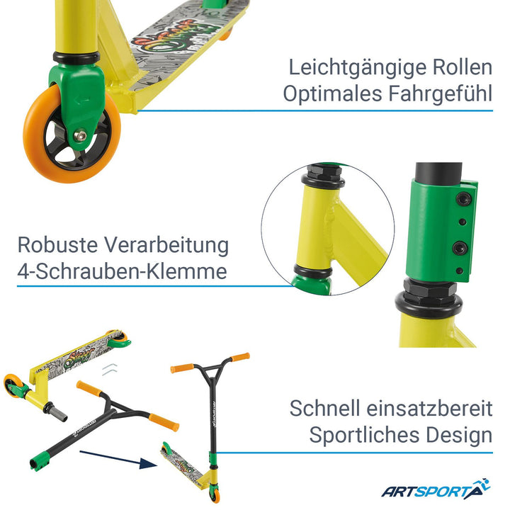 Stunt Scooter - diverse Designs