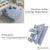 Kindersofa Kayo mit Cord Bezug & Kissen