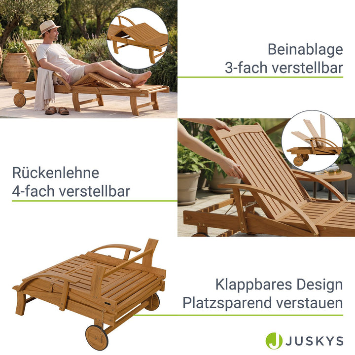Gartenliege klappbar SunScape