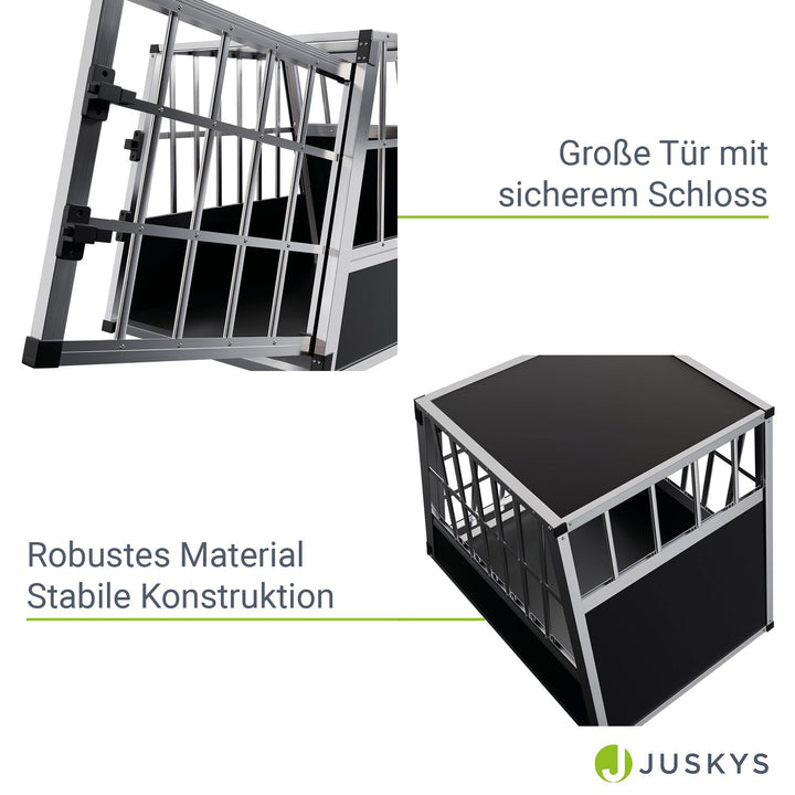 Aluminium Hundetransportbox