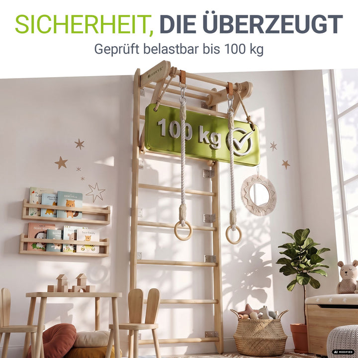 Sprossenwand für Kinder