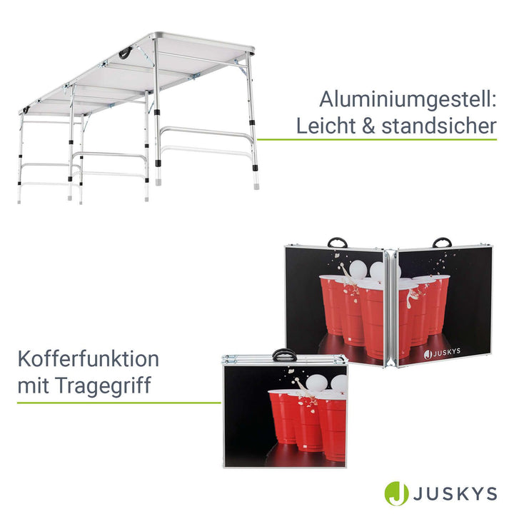Beer Pong Tisch - diverse Designs