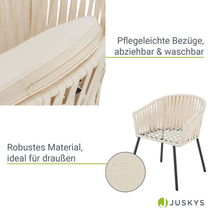 2er-Set Rope Stühle