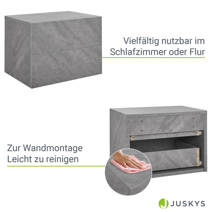 Wandschrank Nachttisch hängend