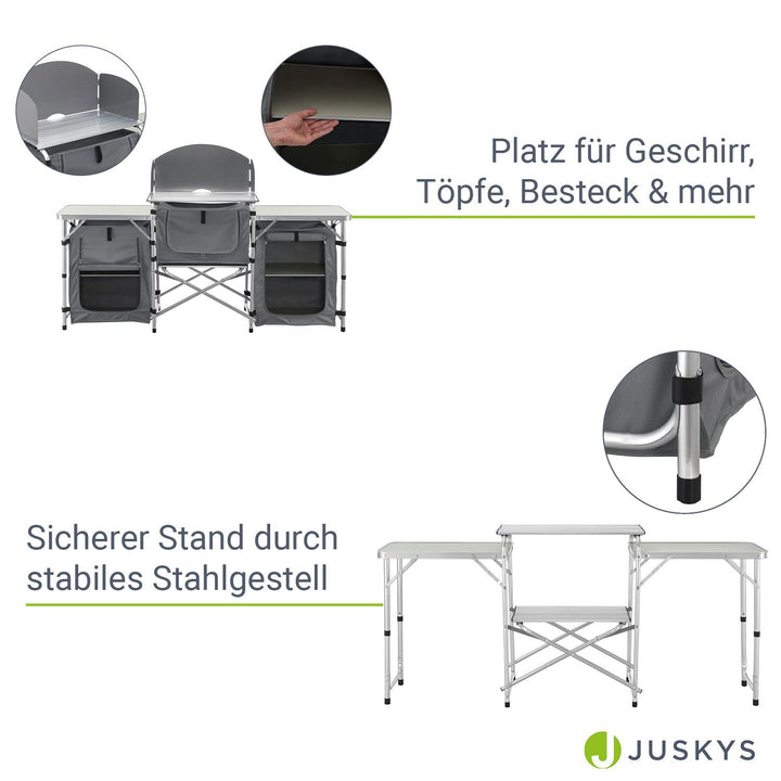 Große Campingküche Garda