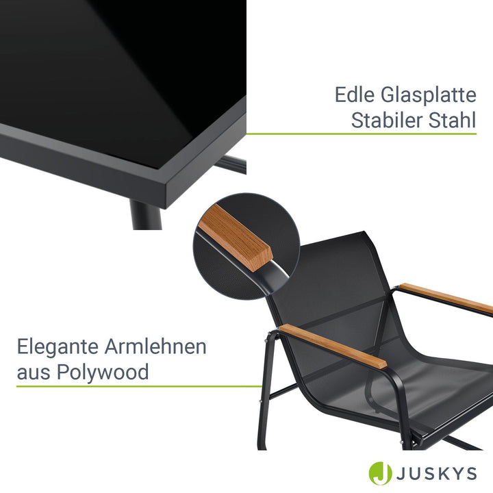 Gartenmöbelset Genua 4-teilig