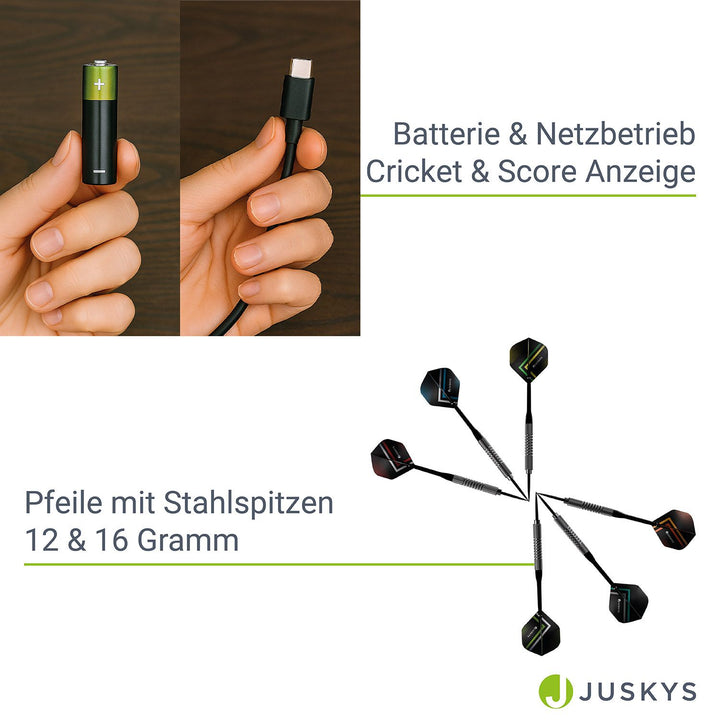 Elektronische Dartscheibe