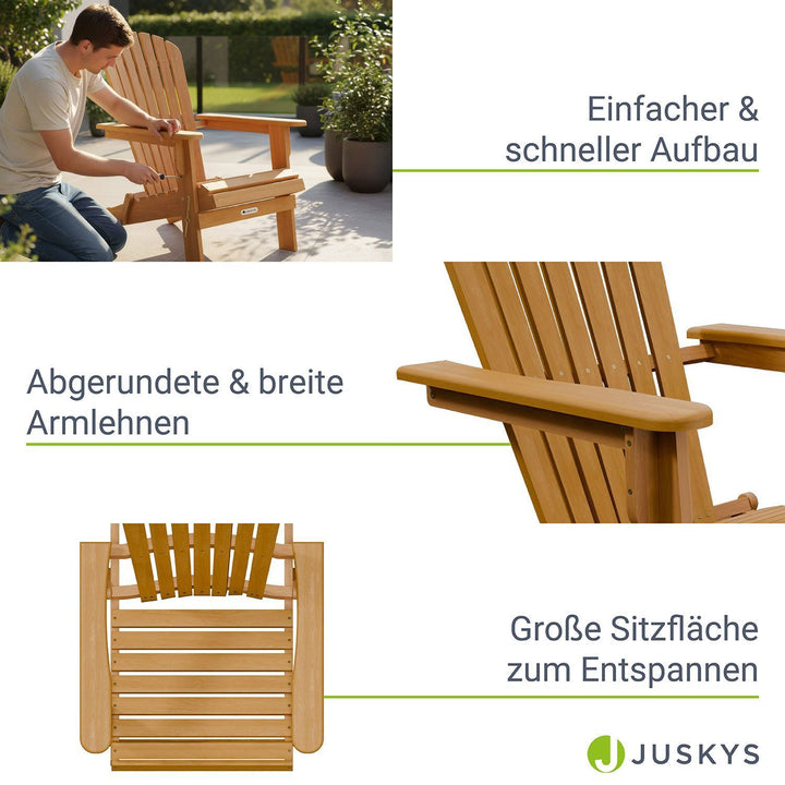 Gartenliegestuhl klappbar Korfu