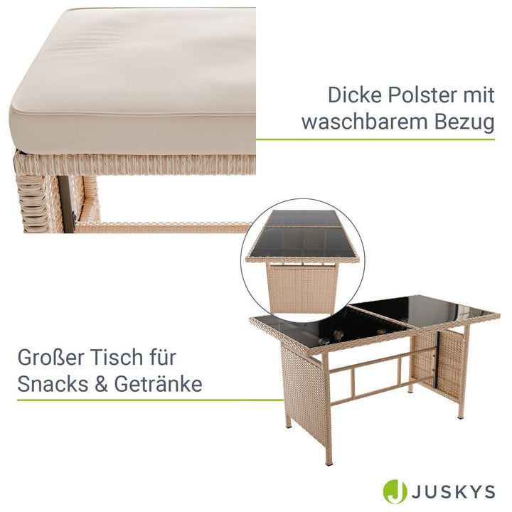 Polyrattan Sitzgruppe Turin