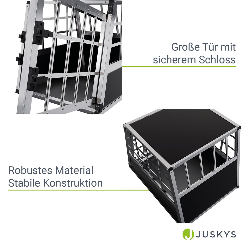 Aluminium Hundetransportbox