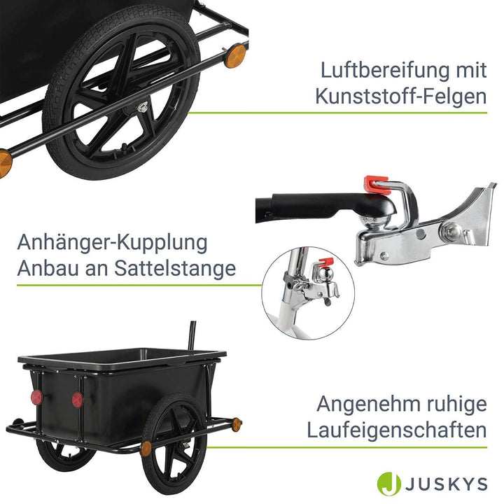 Transportanhänger / Fahrradanhänger 90 Liter