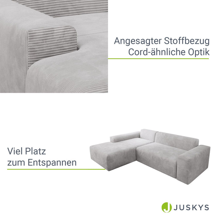 Sofa in L-Form Vals