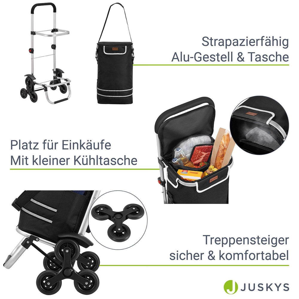 3in1 Einkaufstrolley für Treppen