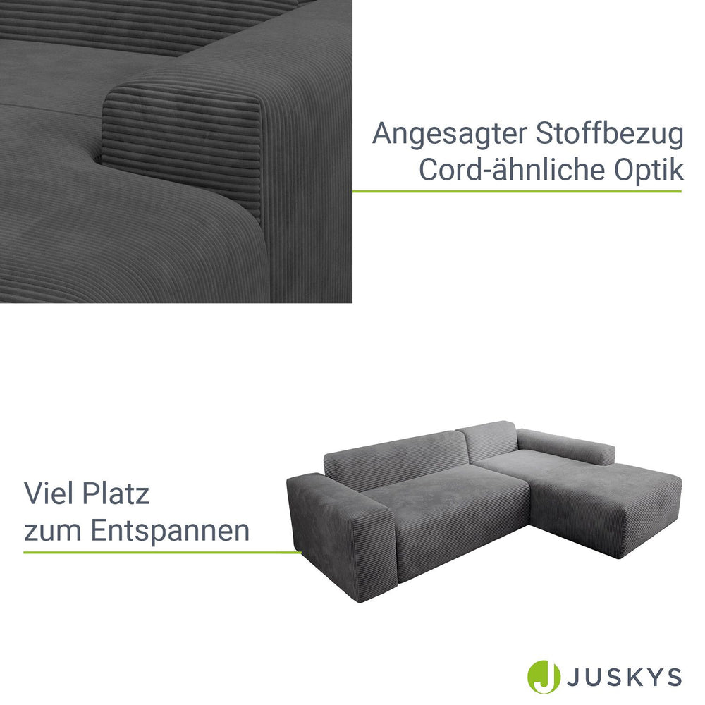 Sofa in L-Form Vals